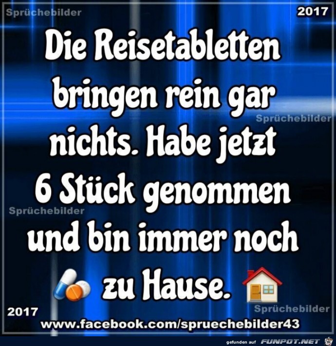 Bin noch immer zu Hause