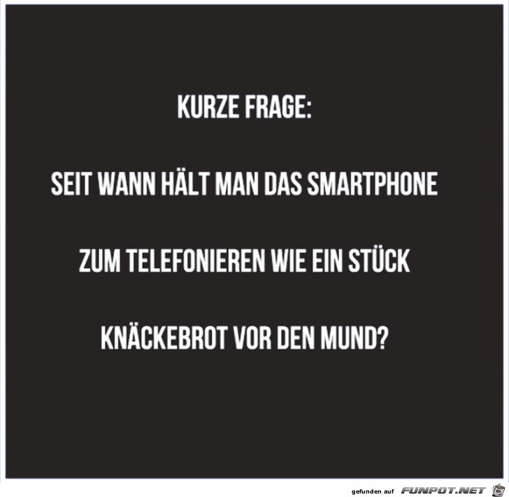 Kurze Frage