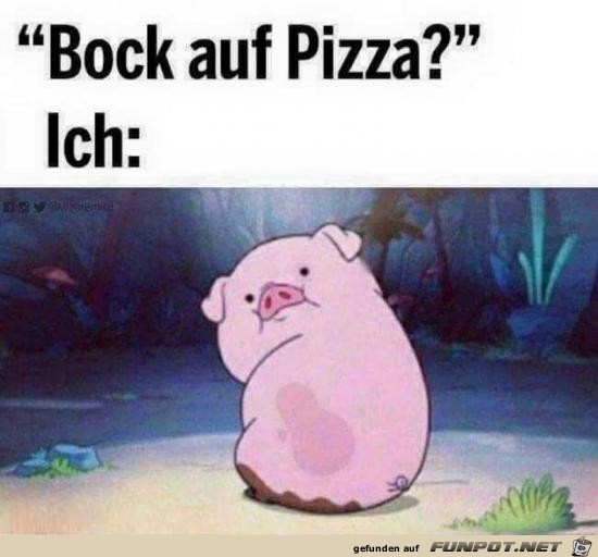 Lust auf Pizza