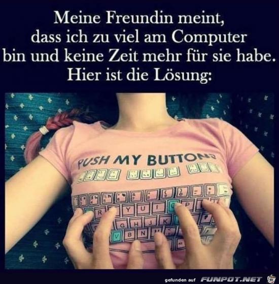 Zu viel am Computer Zu viel am Computer