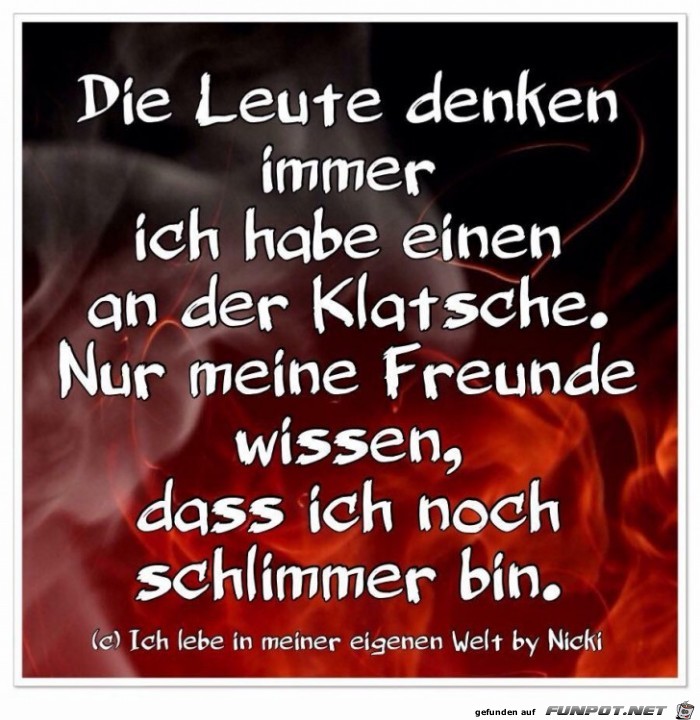 Leute denken immer Leute denken immer