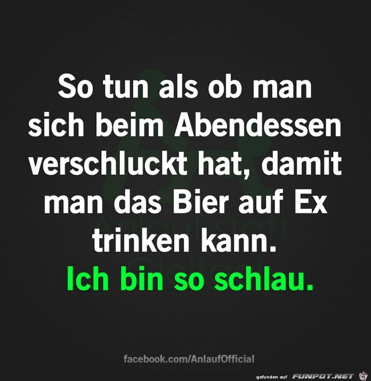 So tun als ob...