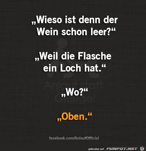 Wieso ist...