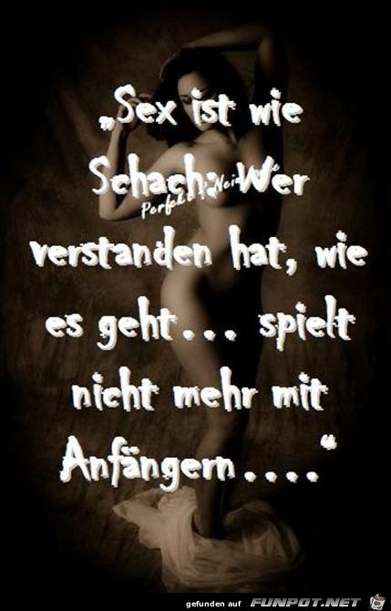 Sex ist wie Schach