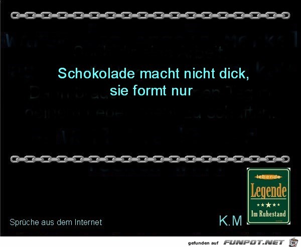 Schokolade Schokolade