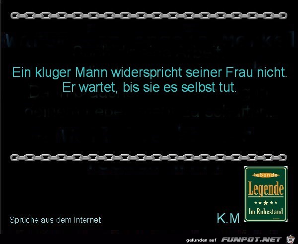 ein kluger Mann