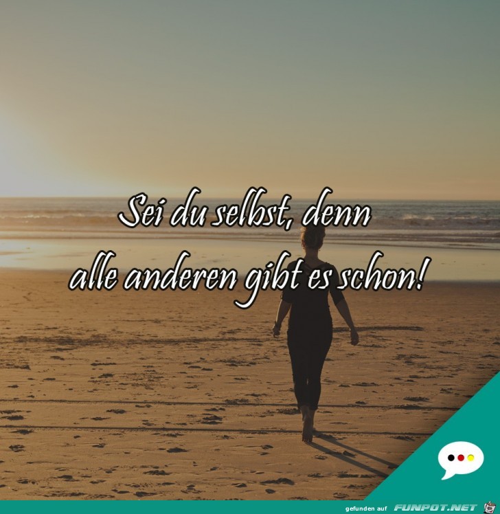 sei du selbst, denn alle anderen....... sei du selbst, denn alle anderen.......