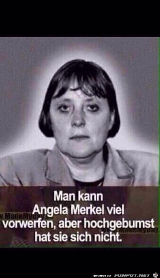 man kann Angela Merkel......