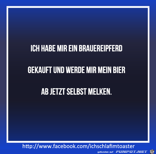 Brauereipferd