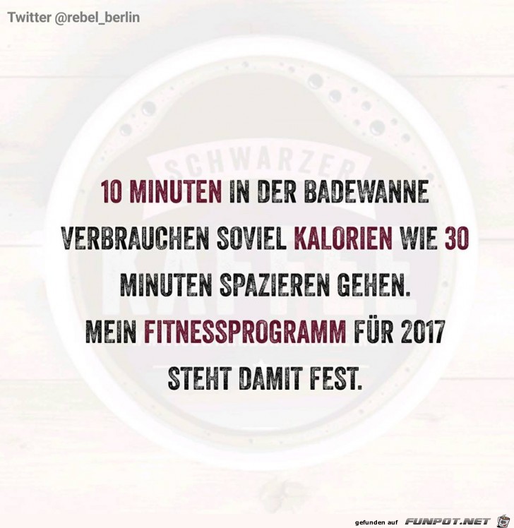 Mein Fitnessprogramm