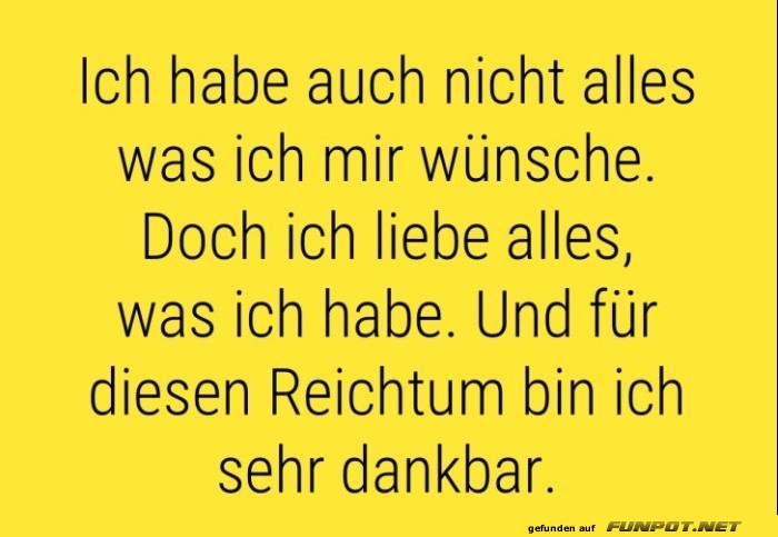 Habe auch nicht alles Habe auch nicht alles