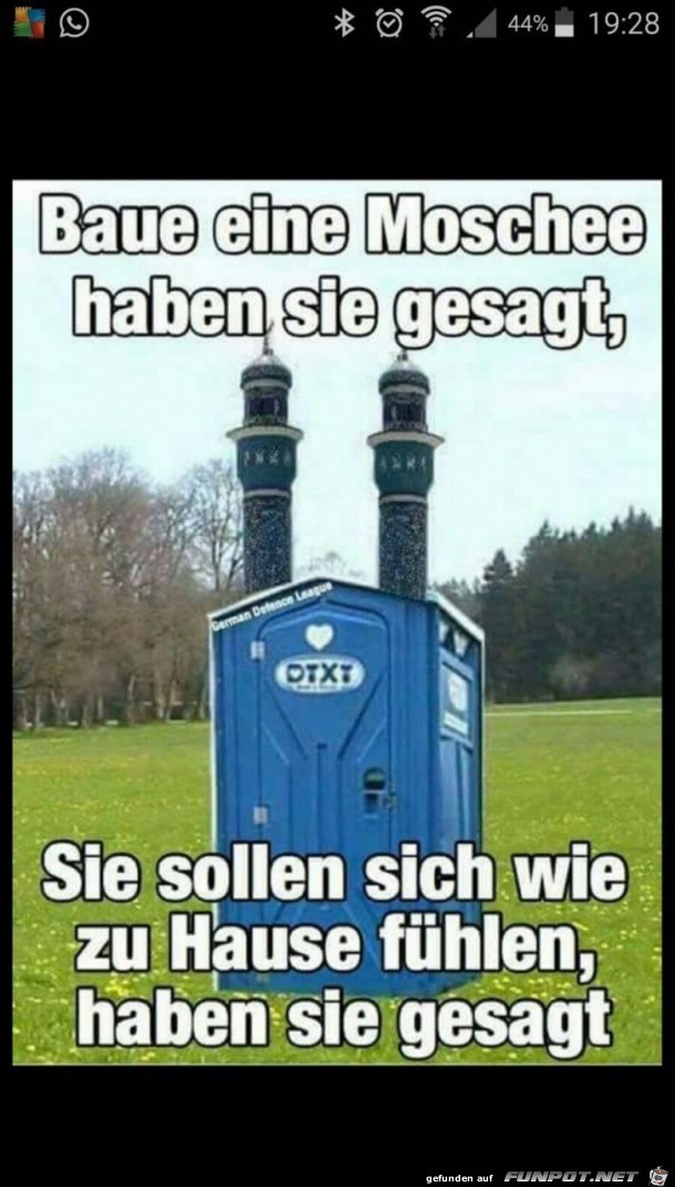 baue eine Moschee...... baue eine Moschee......