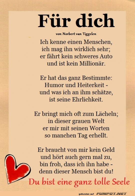für dich für dich
