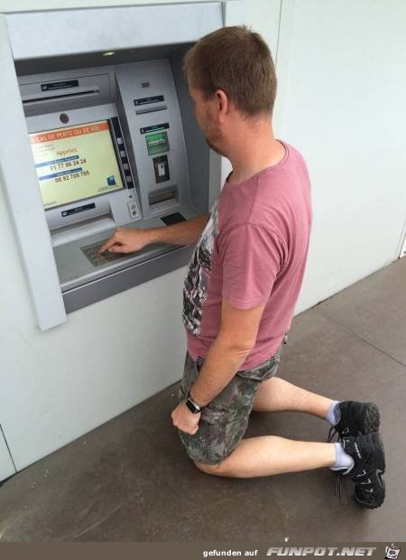 Italienischer Geldautomat