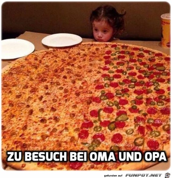 Besuch bei Oma und Opa Besuch bei Oma und Opa