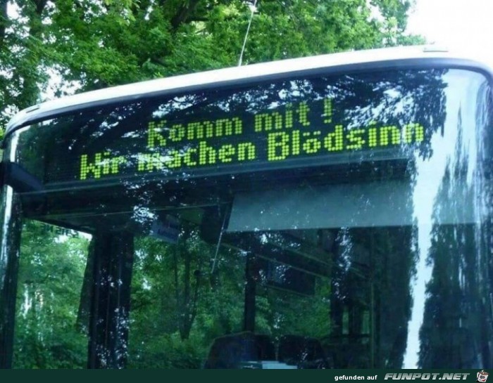 Busanzeige Busanzeige