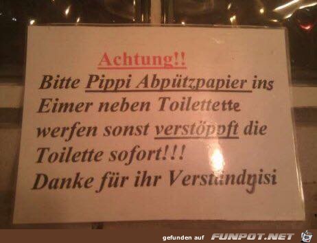 Ich nenn es einfach Klopapier Ich nenn es einfach Klopapier