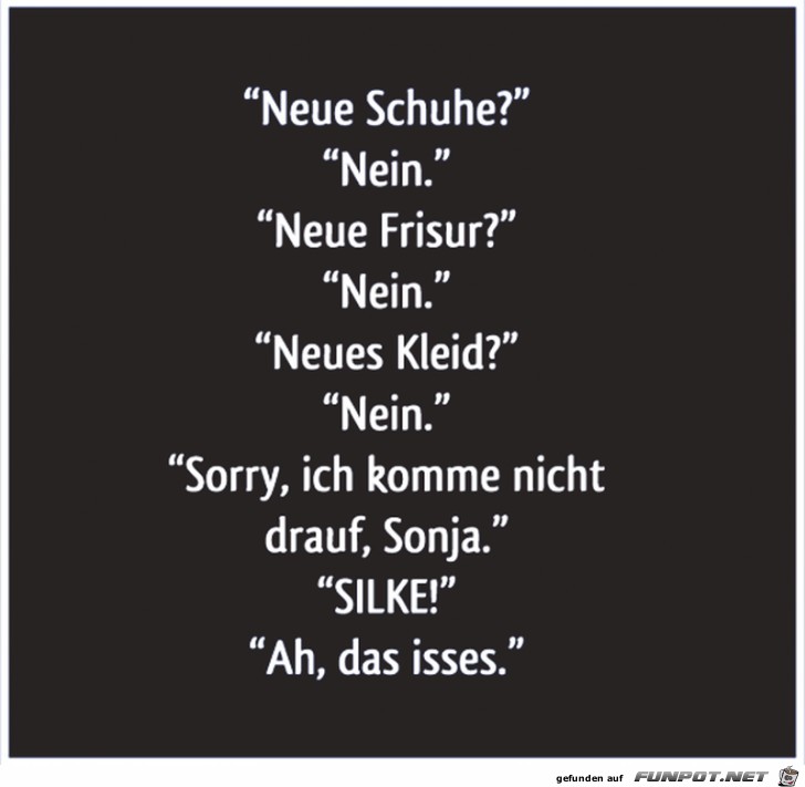 Woran ich dich erkenne Woran ich dich erkenne