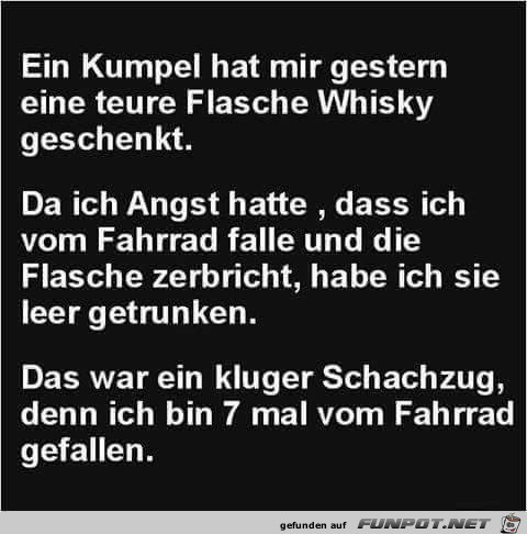 Eine teure Flasche Whisky Eine teure Flasche Whisky