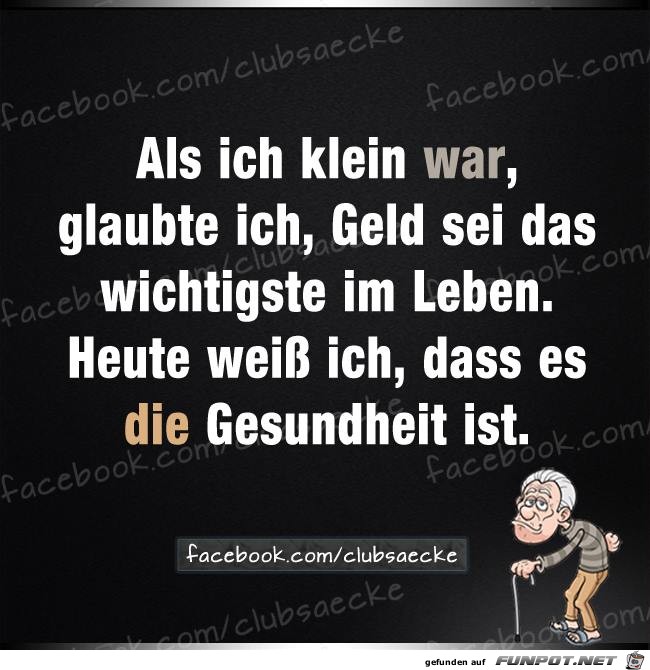 Als ich klein war Als ich klein war