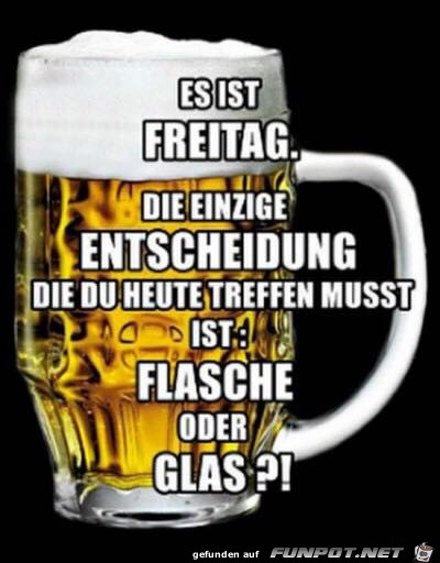 Es ist Freitag... Es ist Freitag...