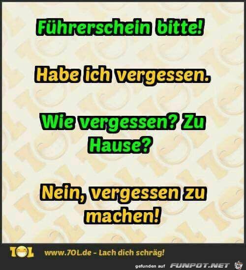 Führerschein... Führerschein...