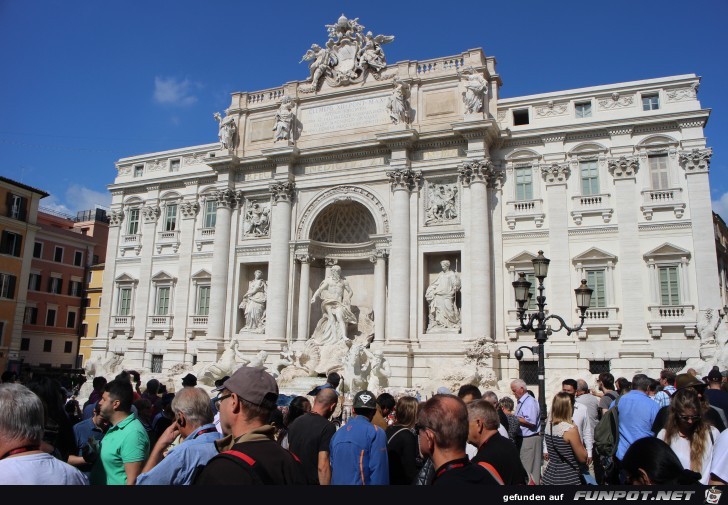 Der Trevi-Brunnen in Rom