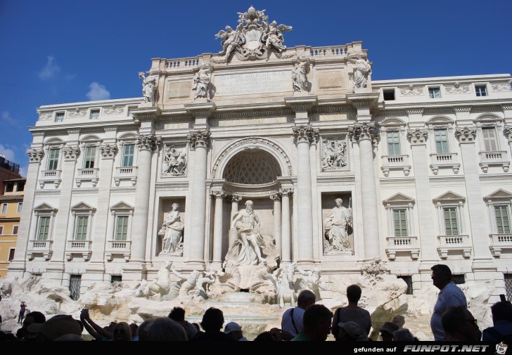 Der Trevi-Brunnen in Rom