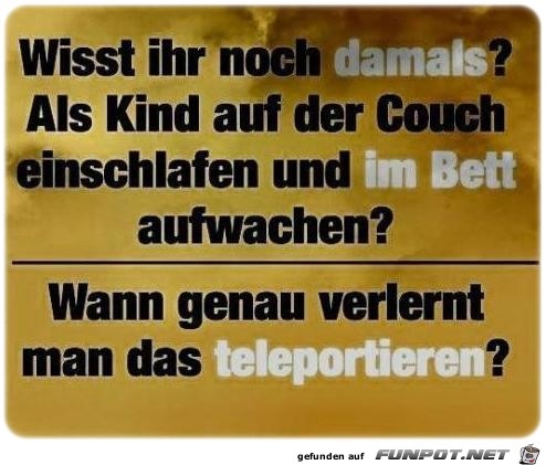 Wisst ihr noch Wisst ihr noch