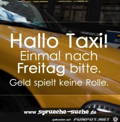 Hallo Taxi