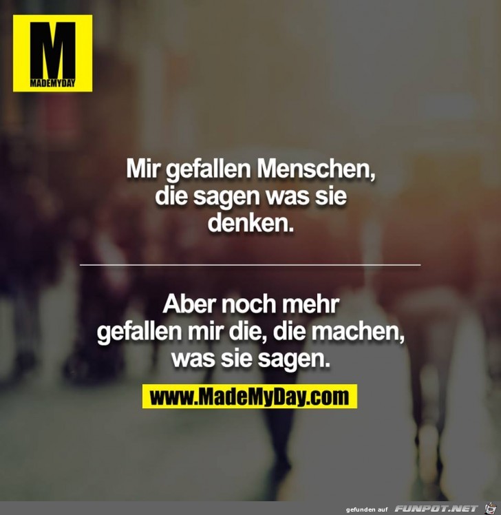Mir gefallen Menschen Mir gefallen Menschen