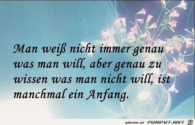 Man weiß nicht immer genau... Man weiß nicht immer genau...