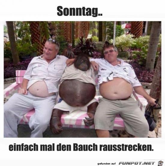 Sonntag.......