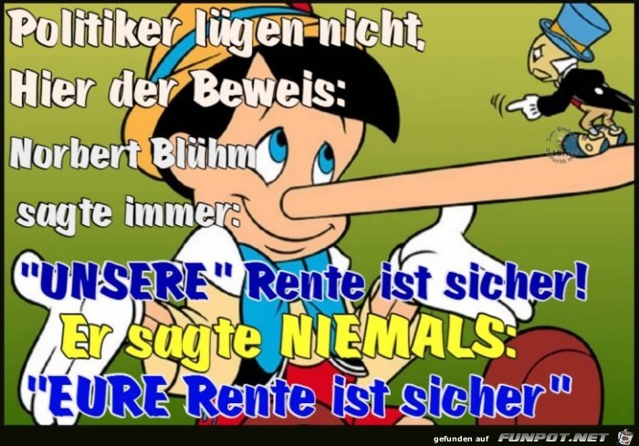 Politiker luegen nicht Politiker luegen nicht