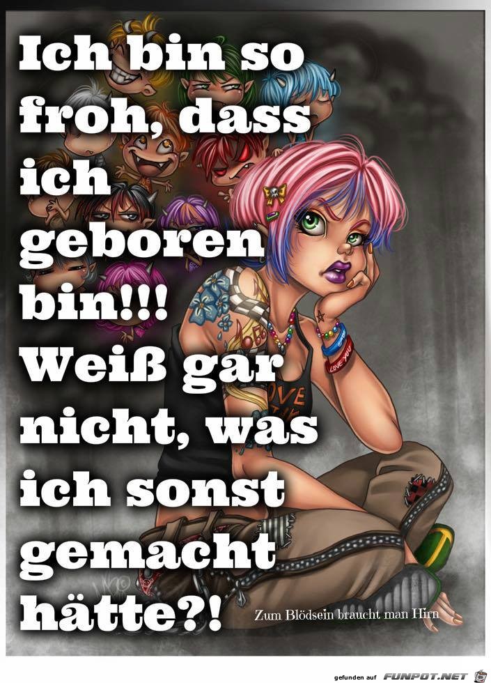 Bin so froh Bin so froh