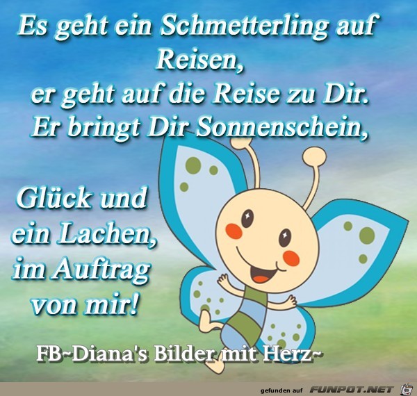 Es geht ein Schmetterling Es geht ein Schmetterling