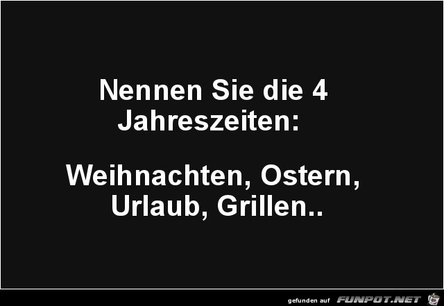 Die 4 Jahreszeiten Die 4 Jahreszeiten