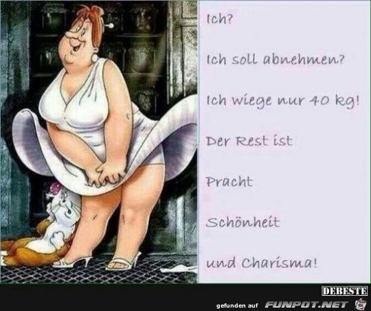 Ich? Soll abnehmen ? Ich? Soll abnehmen ?