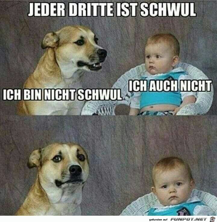 Jeder Dritte ist schwul Jeder Dritte ist schwul