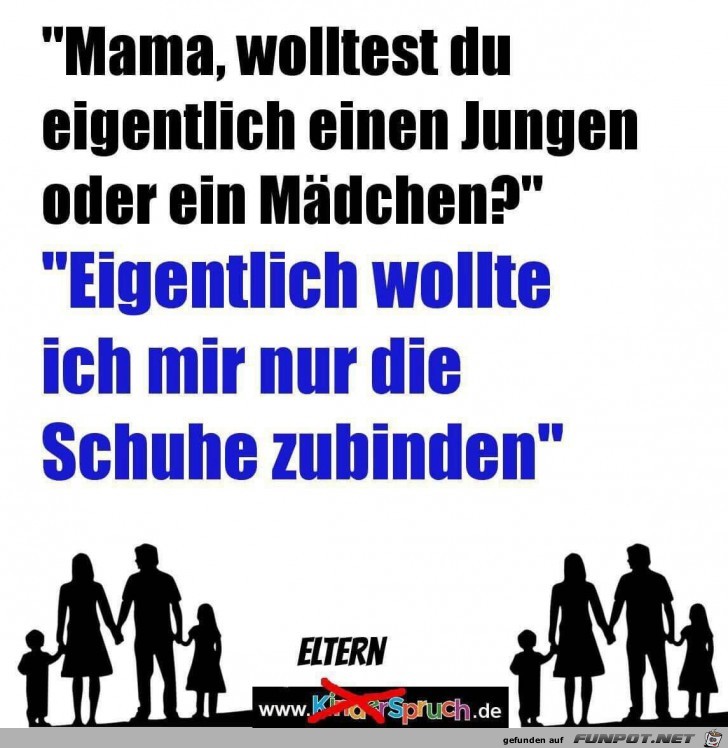 Wolltest du einen Jungen oder ein Mdchen