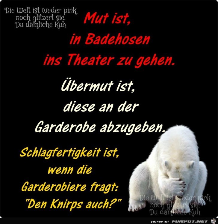 Mut ist Mut ist