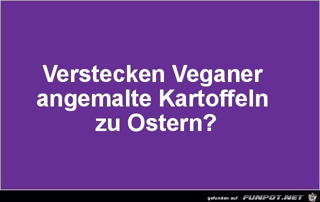 Angemalte Kartoffeln