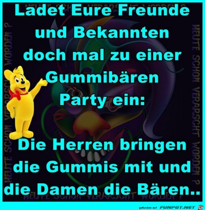 Gummibaeren-Party Gummibaeren-Party