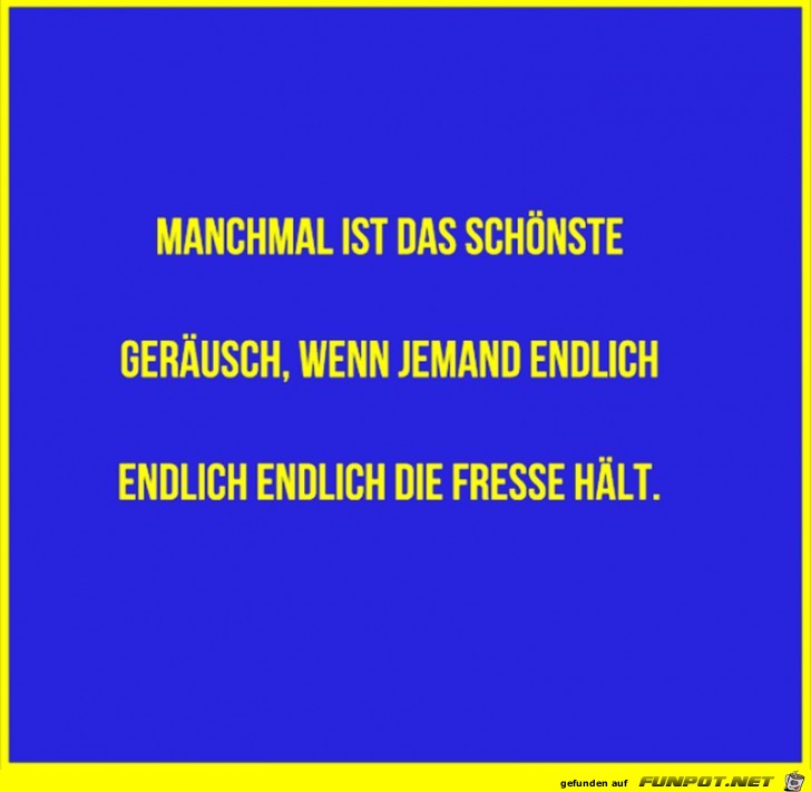 Geraeusch Geraeusch