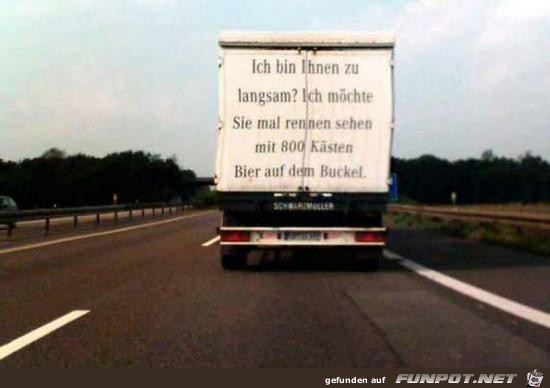 ich bin zu langsam?...... ich bin zu langsam?......