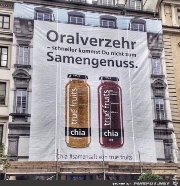 Besondere Werbung