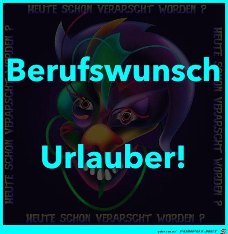 Berufswunsch