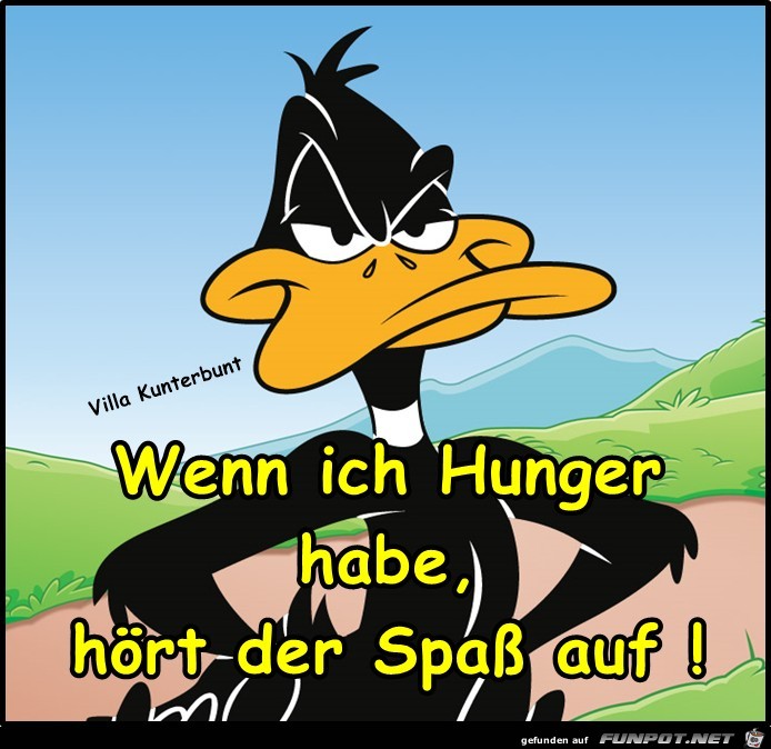 Wenn ich Hunger habe