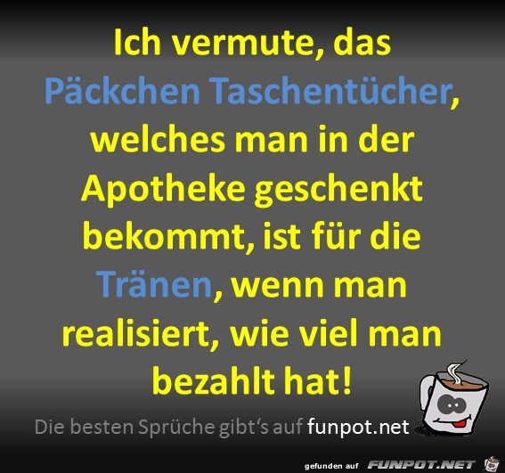 Taschentücher Taschentücher