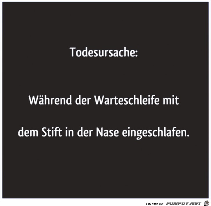 Todesursache